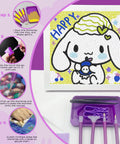 DIY Diamond Painting Tools And Accessories Kit 45 Piece Sweet Set For Kids And Adults with bunny design and tools displayed