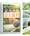 Lightweight Reusable Garden Netting Pest Barrier 10x50 Ft Insect Mesh Pro Grade For Raised Beds Veggies Fruit Trees And Berry Bushes Ultra Fine PE Material Weatherproof Row Cover For Year Round Garden Protection