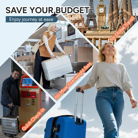 Portable Digital Luggage Scale For Travelers Keep Suitcases Baggage Fee Free And Make Boarding A Breeze Every Time A Solid Ace In The Bag For Airport Weight Checks With One Hundred Ten Pound Max Capacity And Slim Profile
