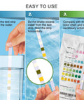 Step-by-step guide for 8 In 1 Aquarium Water Test Strips Checks Ph Ammonia Nitrite Chlorine Hardness And Alkalinity In Seconds.