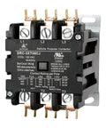 Beefy 60 Amp 3 Pole 120V Contactor For HVAC Setups With A2L Compliance And UL Recognized Status, front view of product