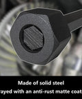 Close-up of Differential Bearing Preload Wrench Replacement for Chrysler and Dodge Vehicles, steel with matte coating