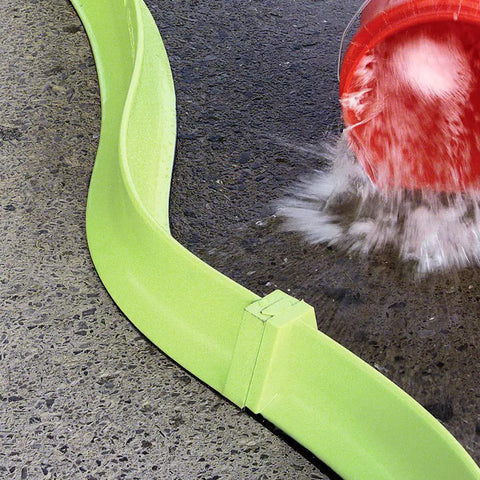 Heavy-Duty High-Volume SpillBlocker Dike For Serious Spills 5 Ft Long By 4 In Wide By 4.5 In Tall Tear-Resistant Top Layer With Flexible Sticky Bottom Seal Reusable Spill Berm With Dovetail Connectors For Quick Tight Containment