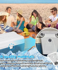 Igloo Cooler Hinge And Latch Replacement Kit For 25 To 165 Quart Coolers, Includes 4 Hinges And 2 Latches, outdoor image