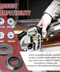 Flange Lock Blade Bolt Kit With Outer And Inner Flanges For Worx Four And A Half Inch Compact Saws WX439L WX531L RK3441K