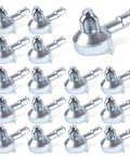 Legit Heavy Duty Zinc Alloy Shelf Pegs Replacement Pins For Classic Modular Bookshelves And Standard Shelving Units, 16 pins