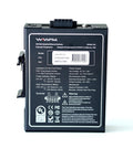 Rear view of Unmanaged 5 Port Industrial Ethernet Switch 10/100Mbps with model and specifications visible on the label.