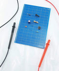 Three Pack Solderable Breadboard Prototyping PCB Kit Do It Yourself Electronics Soldering Kit 4x6 Inch FR4 Prototype Boards Blue