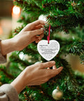 Dope Engineer Gift For Women And Men A Double Sided Ceramic Ornament For Christmas Or Graduation Celebrations held on a tree