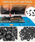 Heavy Duty Computer Screw Organizer Kit Featuring Motherboard Standoffs And Ssd Hardware Fasteners For Tight Fits And No Sweat Pc Builds And Quick Repairs - High quality steel PC screws with a screwdriver on motherboard.