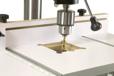 24x12 Inch Drill Press Table With Adjustable Fence And Stop Block Boosts Your Workspace By 275 Square Inches Fits Drill Press Tables