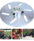 Heavy Duty 6 Inch Mechanical Brake Disc Rotor One Inch Bore Quarter Inch Keyway for Manco ASW Buggies and Drift Trikes