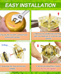 DIY Ready Bonnet And Poppet Assembly Repair Kit For 765 Half Inch And Three Quarters Inch Pressure Vacuum Breakers Easy Install Steps