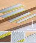 15 Gauge DA Angled Finish Nails 34 Degree Multi Size Pack Galvanized 1200 Nails with close-up views and any corner usage.