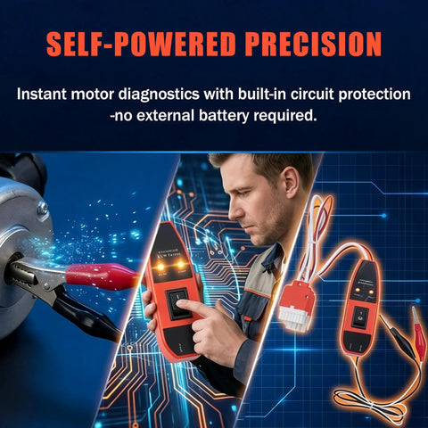 Nosweat Hvac Ecm Motor Tester Delivers Instant Gonogo Diagnostics with visible circuit protection feature.