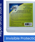 Grout Sealer Pro Grade Water Based Tile Stone And Grout Protection One Gallon container with detailed product label