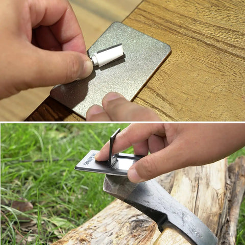 Credit Card Sized Diamond Sharpener With 1200 Grit For On The Go Edge Refinement Pocket Knife And Tool Sharpening Stone Ultra Portable Razor Sharp Edges Instantly For Everyday Carry And Gifts