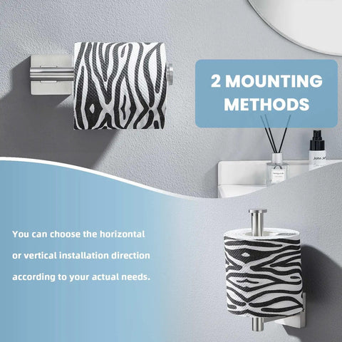 Brushed Nickel 4 Piece Bathroom Hardware Set In 304 Stainless Steel Wall Mounted Accessories Robe Hook Toilet Paper Holder Hand Towel Holder Towel Bar For A Sleek No Fuss Bathroom Upgrade