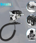Rear Liftgate Lock Actuator With Cable Tailgate Latch Assembly Drop In For Dodge Grand Caravan And Journey, Jeep OE No 4589243AB details view