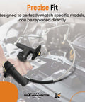 Pre-Filled Clutch Master Cylinder And Slave Cylinder Assembly For Ford F Series Trucks 1993-1997 shown in engine bay