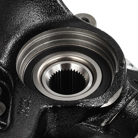 Close-up of Front Left And Right Steering Knuckle And Wheel Hub Bearing Assembly Kit for Volkswagen Beetle 1999 to 2010