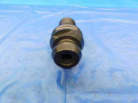 Top Notch 45 Degree Ansi Style Retention Knob And Pull Stud on blue background for heavy shop work and smooth coolant flow.
