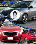 Mass Air Flow MAF Meter Sensor Replacement for Nissan Altima Frontier Juke Kicks Maxima Murano cars shown