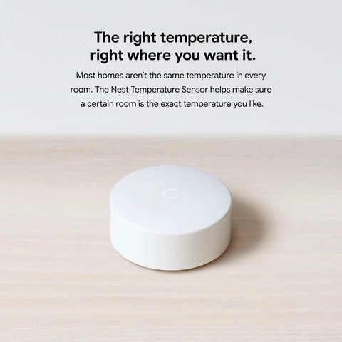 Temperature Sensor For Nest Thermostats That Keeps Each Room Comfortable By Providing Real Time Temperature Readings To Your Thermostat