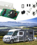 Top Travel Trailer Water Heater Repair Kit With Control Board Thermo Assemblies Electrode And Rocker Component For 12V Systems featuring circuit board and components.