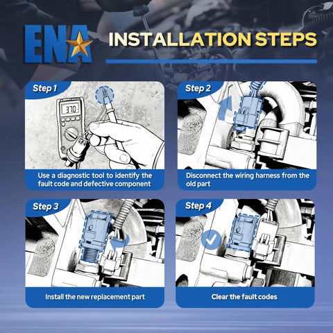 Installation steps for Ambient Air Temperature Sensor For Hyundai Elantra Kia Forte Direct Drop In Swap Tracks Outside Temps Accurately.