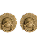 Brilliant Sun Brass Cabinet Pulls Set Of 2 4.5 Inch Wide Architectural hardware with decorative accents, ideal for modern interiors and custom furniture.