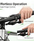 7 Speed Right Thumb Bike Shifter For Smooth Gear Changes, Trigger Shifter Lever with gear indicator on bicycle handlebar