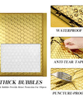 Gold Bubble Mailers 6x10 For Jewelry And Makeup Supplies 50 Pack Metallic Envelopes With Strong Self Adhesive Seal Waterproof Padding