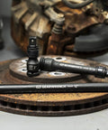 Locking 1/2 Inch Drive Impact Extension Set with 3 Inch, 6 Inch, and 12 Inch Extensions shown on brake rotors in workshop