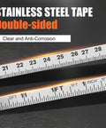 Close-up of Explosion-Proof Oil Tank Gauging Tape With Stainless Steel Sounding Tape showing double-sided corrosion-resistant markings.
