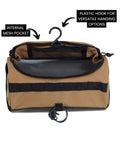 Everywhere Handlebar Bag 5L Rigid Front Barrel Pack With Foam Spacer Kit For Road Gravel And MTB Bikepacking anti-sag design