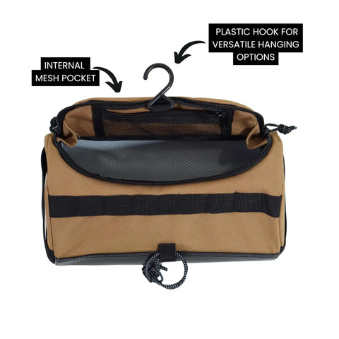 Everywhere Handlebar Bag 5L Rigid Front Barrel Pack With Foam Spacer Kit For Road Gravel And MTB Bikepacking anti-sag design