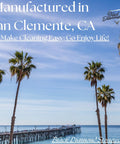 Fast Acting Carpet And Upholstery Stain Remover Spray For Rugs Couches And Car Seats That Quickly Erases Grease Coffee Wine And Pet Stains Non Toxic And Family Safe Leaves No Residue For A Fresh Look image of San Clemente pier and palm trees