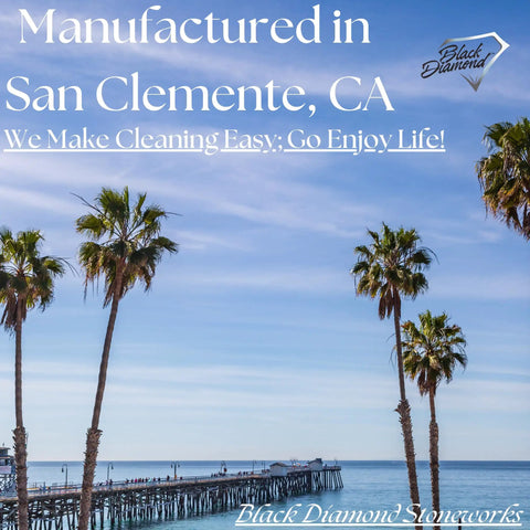 Fast Acting Carpet And Upholstery Stain Remover Spray For Rugs Couches And Car Seats That Quickly Erases Grease Coffee Wine And Pet Stains Non Toxic And Family Safe Leaves No Residue For A Fresh Look image of San Clemente pier and palm trees