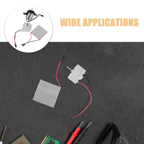 Beefed Up Fireplace Fan Motor Kit For Wood Stoves Metal Replacement Part Electric Blower Motor For Home Fireplaces Quiet Low Noise Wood Stove Fan Generator, white motor with wires and module