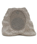 Rock Speaker Connect Stone Outdoor Wireless Speaker With Bluetooth 5.3, 22 Hour Battery Life, Solar Charging, front view