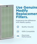 MA-40 Replacement Filter For Allergens, Smoke, Dust, Odors, Pollen, And Pet Dander, Includes Pre Filter And True HEPA H14 Activated Carbon