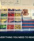 Pro Grade Rekey Kit With 50 Master Pins 50 Bottom Pins And 50 Top Pins And 50 Springs In Seal Tight Plastic Box