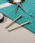 4 Pack 3.5 Inch Door Hinge Pins For Interior Wood Doors Replacement Hinges With Round Corner Design Durable Hinge Pins on a table