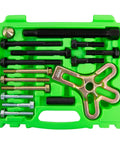 Harmonic Balancer Puller Kit For GM 3300 And 3800 V6 Engines Removes Balancers Dampers And Pulleys Includes Metric And SAE Bolts