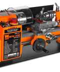 7 By 12 Inch Benchtop Metal Lathe With Variable Speed And Two Direction Control 100 To 2500 RPM Thread Dial For 12 To 52 TPI