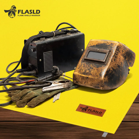 Heavy Duty Welding Blanket 10x12 Fireproof Spark Guard For Welding, Cutting And Soldering under welder gear