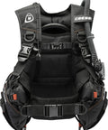 Start Pro 2.0 Scuba BCD Jacket For Adult Unisex XS Black Red With 1000 Denier Cordura Exterior And 500 Denier Interior