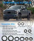 Beefed Up Axle Seal Kit With Outer Dust Seal Inner Tube Seal Needle Bearing Snap Ring And Thrust Washer for Ford Super Duty