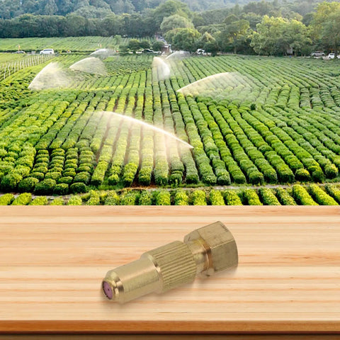 Copper Agricultural Spray Nozzle With Adjustable Direct Spray For Precise Irrigation And Efficient Crop Spraying Applications 1.2 Hole Orifice